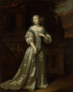 Portrait de Philippina Staunton, épouse de Roelof van Arkel (1632-1709), seigneur de Broeckhuijsen