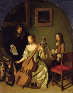 Le Joueur de Viole de Gambe, 1665