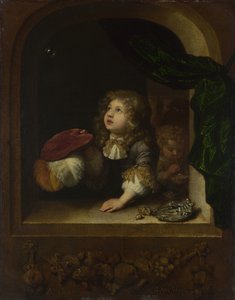 Deux garçons soufflant des bulles, vers 1670