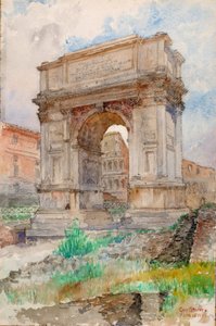 Arc de Titus, Rome, 1933 - Cass Gilbert