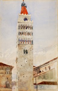 Tour de la cathédrale, Pistoia, Italie - Cass Gilbert