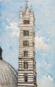 Tour de la cathédrale, Sienne - Cass Gilbert