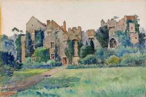 Château de Compton, Devonshire, Angleterre, 1928 - Cass Gilbert