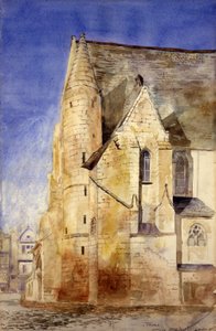 Vieille église, Tours, France, 1880