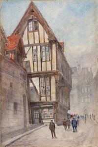 Vieille maison à Rouen, 1932 - Cass Gilbert