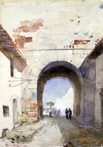 Porta San Paolo, Rome, 1880 - Cass Gilbert