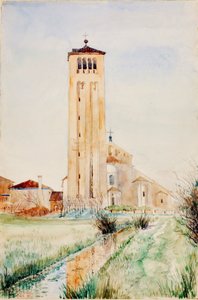 La tour, cathédrale de Torcello, 1898-1916 - Cass Gilbert
