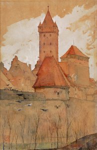 Tours du mur de la ville, Nuremberg - Cass Gilbert