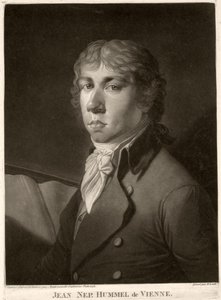 Johann Nepomuk Hummel (1778-1837) gravé par Wrenck - Catharina Escherich