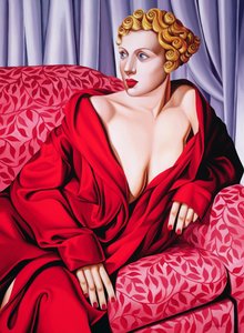 Kimono rouge - Catherine Abel