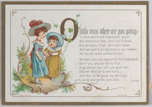 Valentine, 1877 - Catherine Greenaway