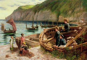 Sur la plage, 1880