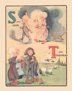 S pour Soir - T pour Troupeau - Catherine Josephine Marie Fricero