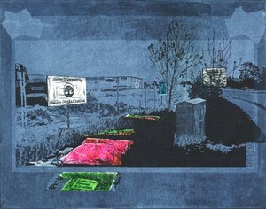 Légion de couleur, 2015 (linogravure et gravure)