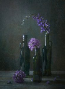 Bouteilles à motifs floraux Moody - Catherine Wang