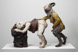 Flopsy, 2009 (Jesmonite, peinture)