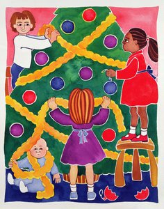 Décoration du sapin de Noël - Cathy Baxter
