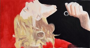 Gena, 2015 (huile sur papier)