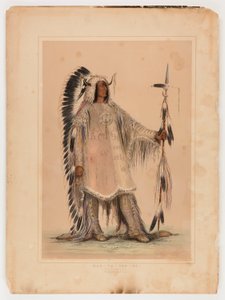 Mah-to-toh-pa, le chef des Mandans - Catlin, George