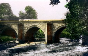 Pont sur la rivière Derwent, Matlock, Derbyshire, 1926 - Cavenders Ltd
