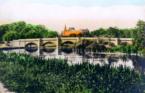 Pont sur la Tamise à Clifton Hampden, 1926 - Cavenders Ltd