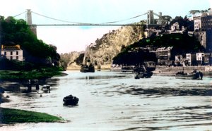 Pont suspendu de Clifton, Bristol, 1926