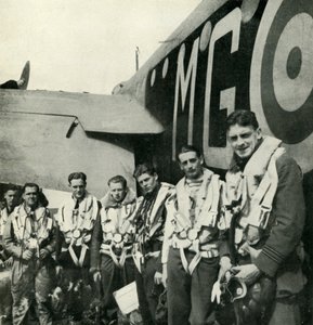 Équipages de bombardiers, vers 1943