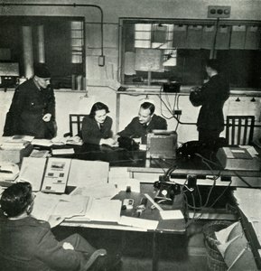 Salle des opérations, vers 1943