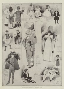 Bal costumé pour enfants au Mansion House - Cecil Charles Windsor Aldin