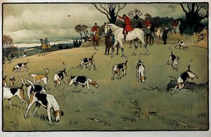 Scène de chasse, une piste