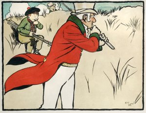 Vieux sports et jeux anglais : Golf - Cecil Charles Windsor Aldin