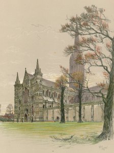 Cathédrale de Salisbury - Cecil Charles Windsor Aldin