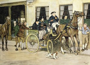 Les Pickwickiens partent de l