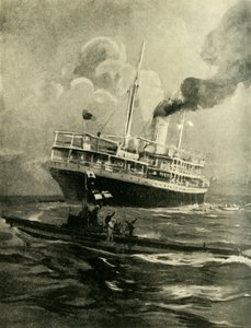 Le naufrage du Falaba, Première Guerre mondiale, 28 mars 1915, vers 1920 - Cecil King