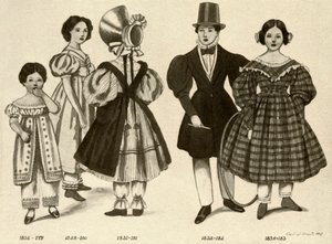 Vêtements pour enfants de 1820-1840 - Cecil W. Trout