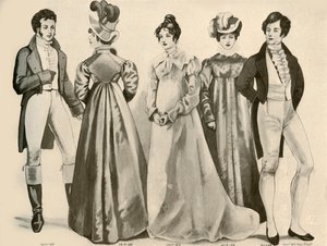 Vêtements de 1812-1828, 1907, 1937 - Cecil W. Trout