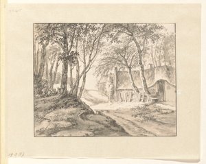 Ferme entre les arbres - Cecilia Barbiers (possibly)