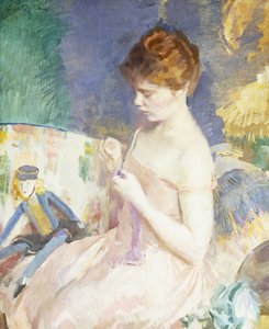 Habillage des Poupées - Cecilia Beaux