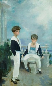 Les Garçons Velie (Craig Combes Velie et John Deere Velie) - Cecilia Beaux
