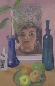Millie à une fenêtre