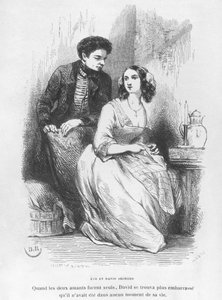 Ève et David Séchard, illustration de 