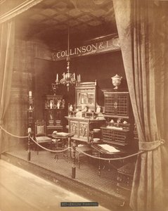 Exposition de meubles de Collinson & Lock