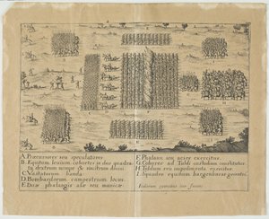 Armée italienne en marche (gravure)