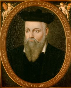 Portrait de Michel de Nostradamus, connu sous le nom de Nostradamus, astrologue