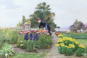 Le jardin de fleurs, 1888