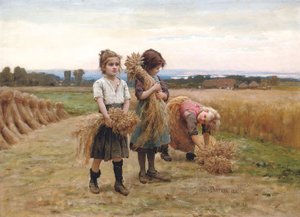 Les jeunes moissonneurs - Cesar Pattein