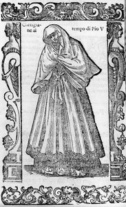 Renaissance : une courtisane à l