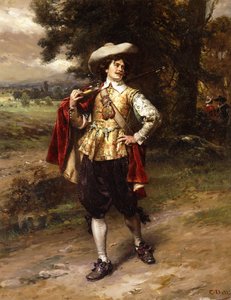 Un Cavalier - Cesare Auguste Detti