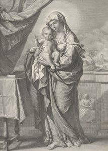 Vierge et Enfant, 19e siècle - Cesare Ferreri
