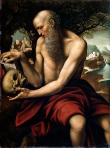 Saint Jérôme, fin 15ème ou début 16ème siècle - Cesare da Sesto